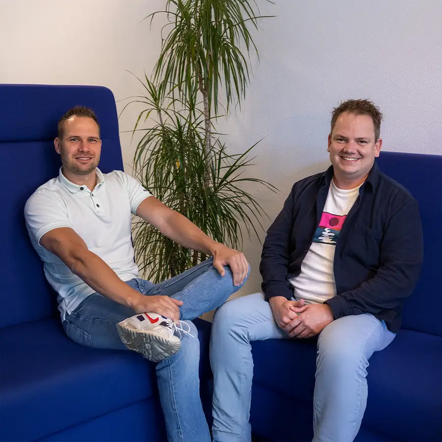 Colleagues having fun